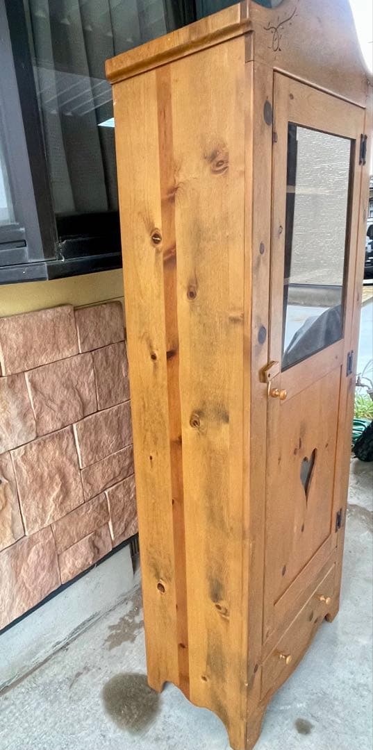 送料込み アンファン enfant ブック キャビネット カントリー 家具