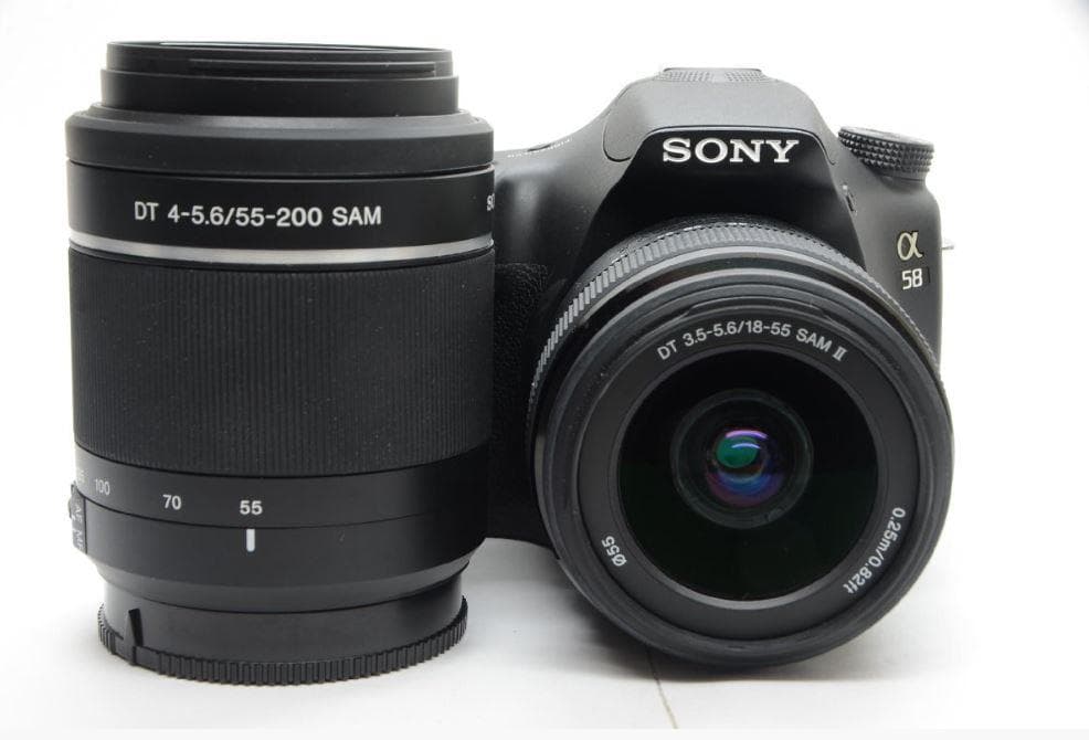 Wレンズ✨ SONY α58 一眼レフ カメラ レンズ セット デジカメ
