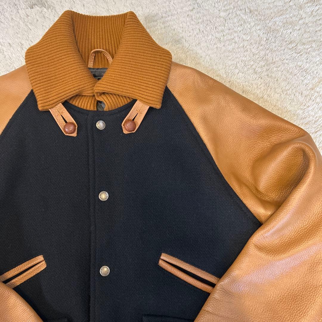 美品 NITRAID ナイトレイド CLUB JACKET スタジャン（L）