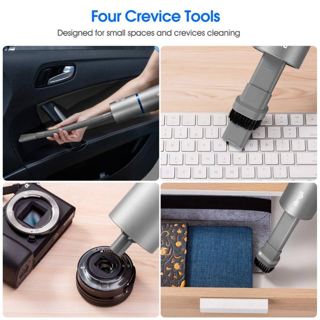 USB充電式ミニ掃除機 ハンドヘルドタイプ コンパクトサイズ