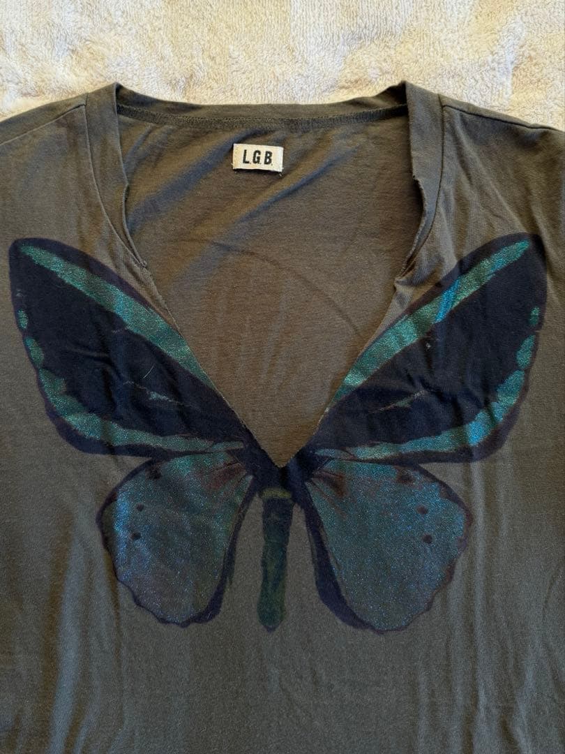 LGB Tシャツ butterfly