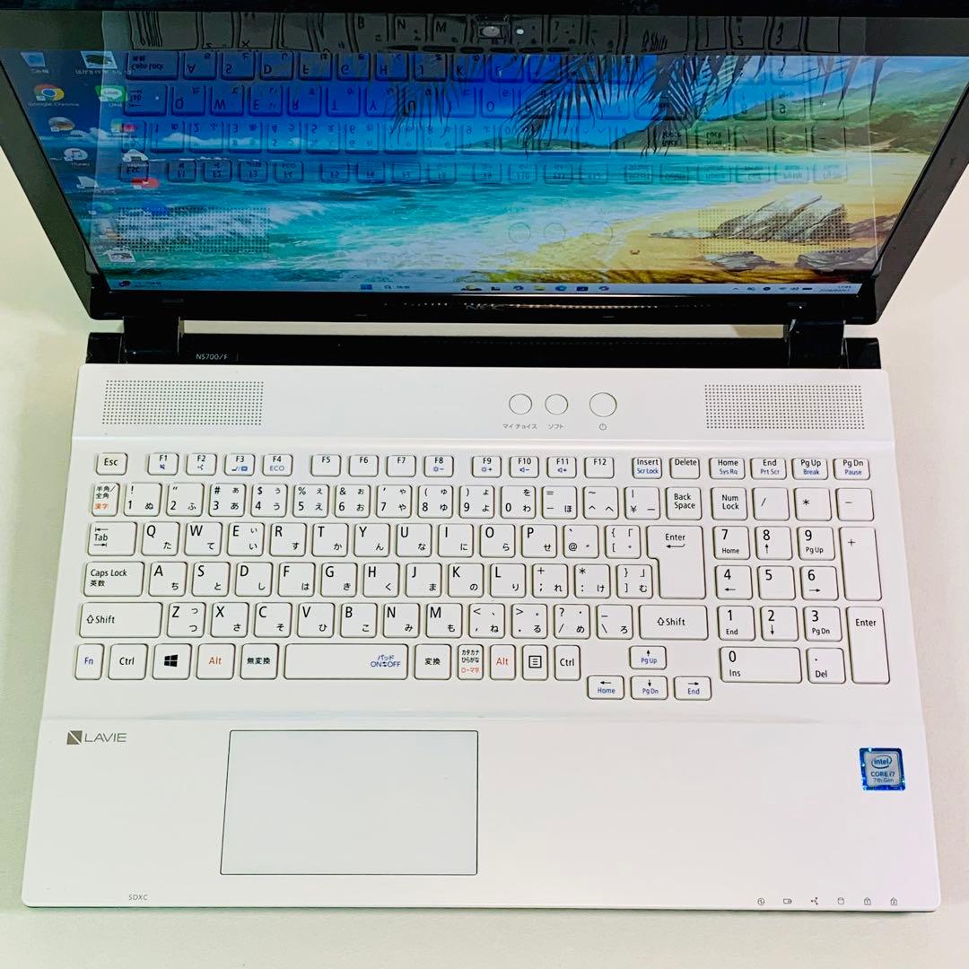 Core i7✨7世代✨SSD1TB✨32GB✨オフィス✨NEC✨ノートパソコン