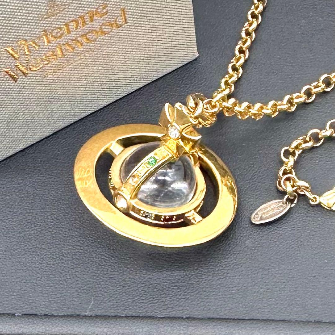 希少✨Vivienne Westwood ビッグオーブ ネックレス ペンダント