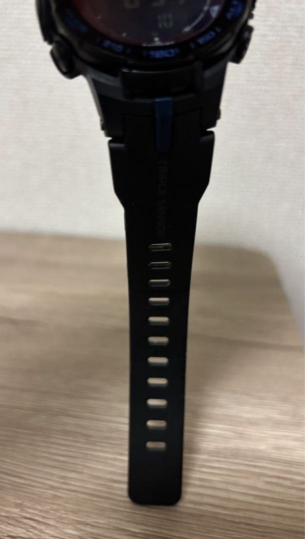 カツオ 　CASIO 電波ソーラーPROTREK プロトレック 3444