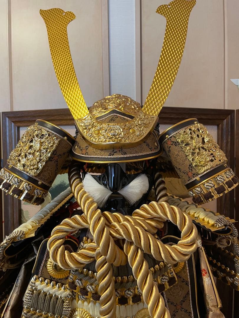 【miii0731】【美品】五月人形　着用稚児鎧兜