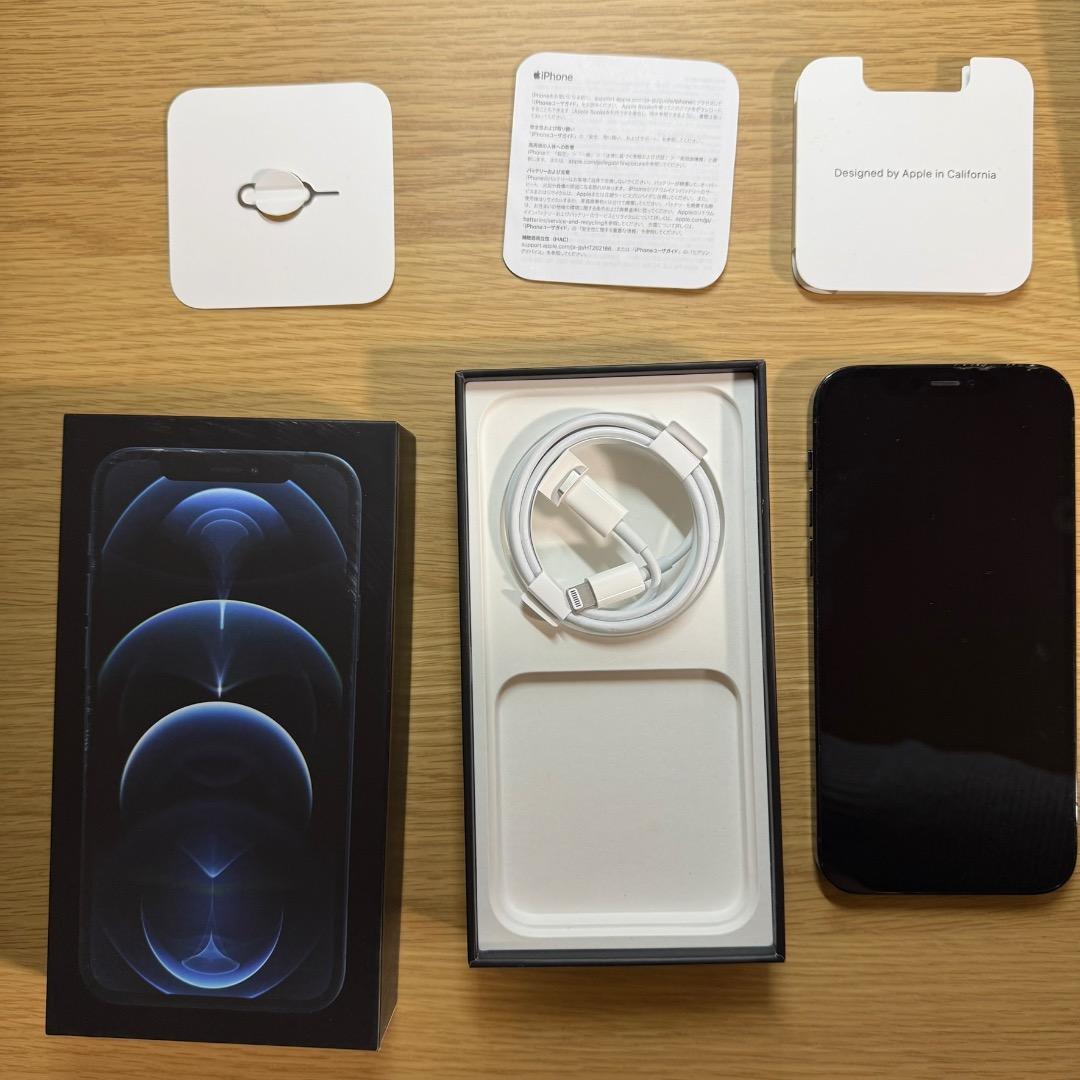 iPhone 12 Pro 256GB パシフィックブルー SIMロック解除済