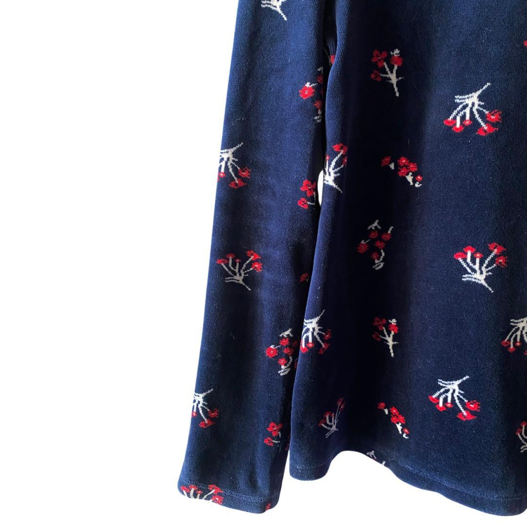 【限定カラー】Mame Kurogouchi ベロア トップス カットソー 長袖