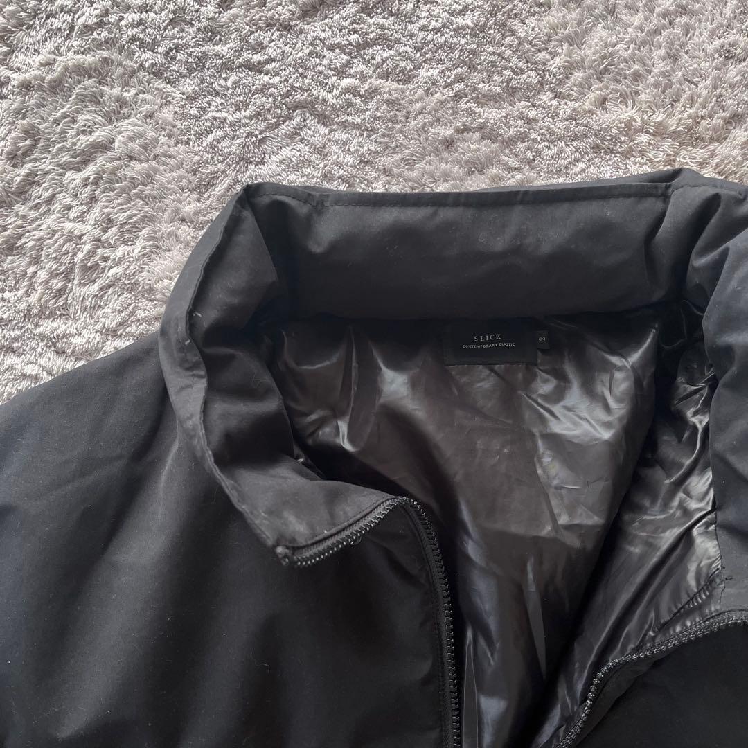 美品　SLICK 2レイヤーモンスターパーカー ブラック L