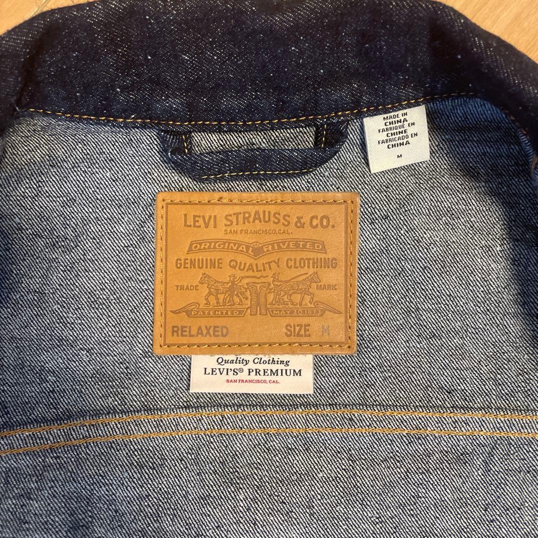 正月限定値下リーバイス TYPE I デニムジャケッWORN IN 赤耳