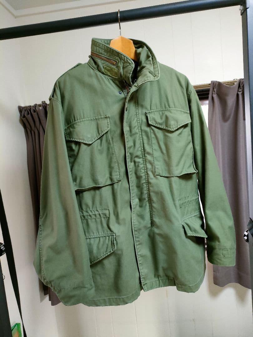 M-65 80〜90s ALPHA社製 USA製 S/R 実物同規格 極美品