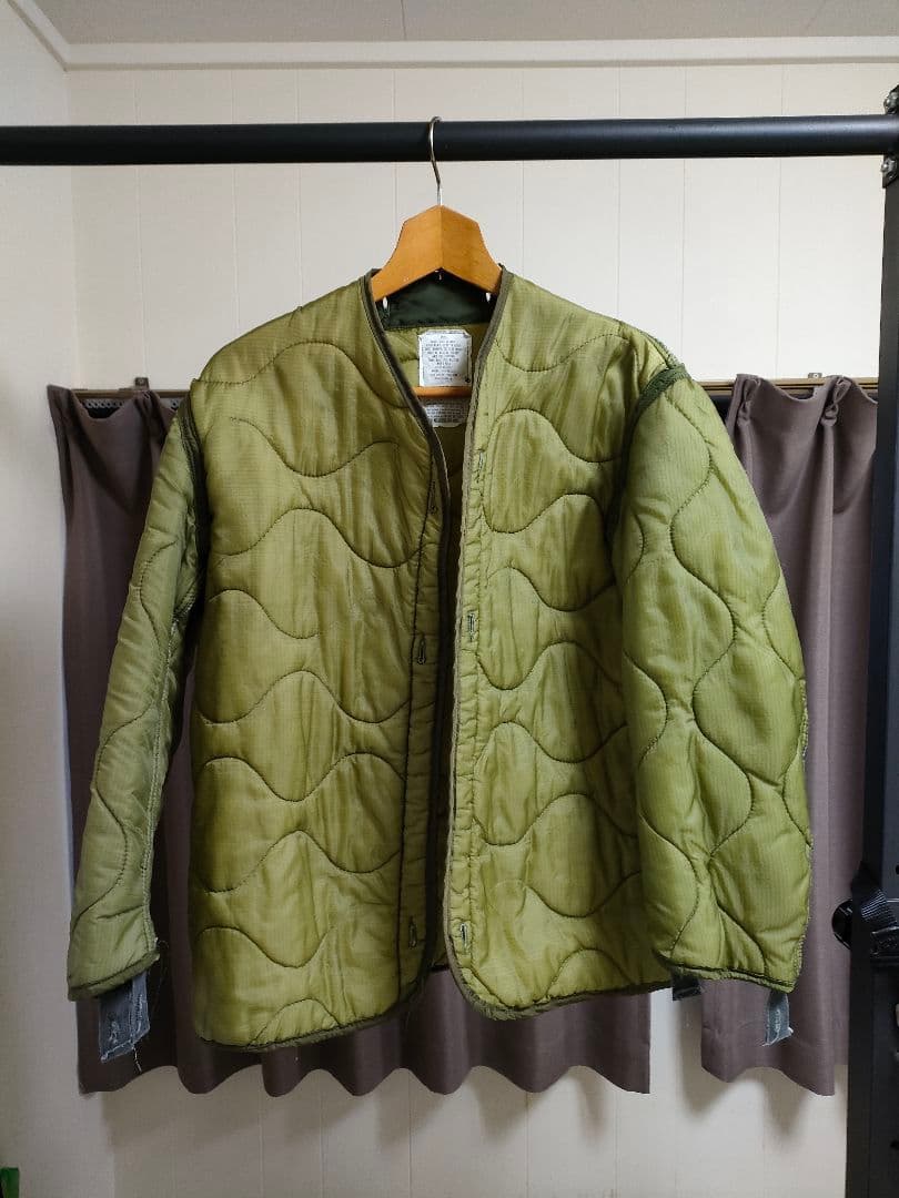 M-65 80〜90s ALPHA社製 USA製 S/R 実物同規格 極美品