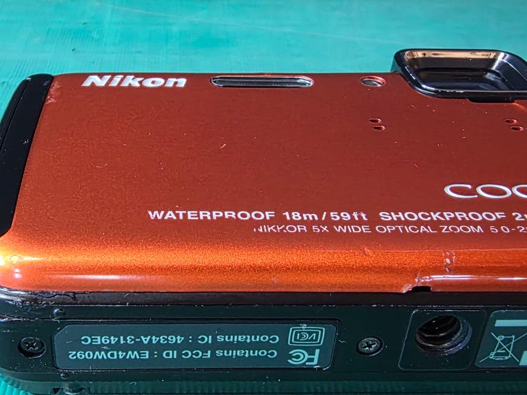 Nikon COOLPIX AW120 オレンジ 防水デジタルカメラ