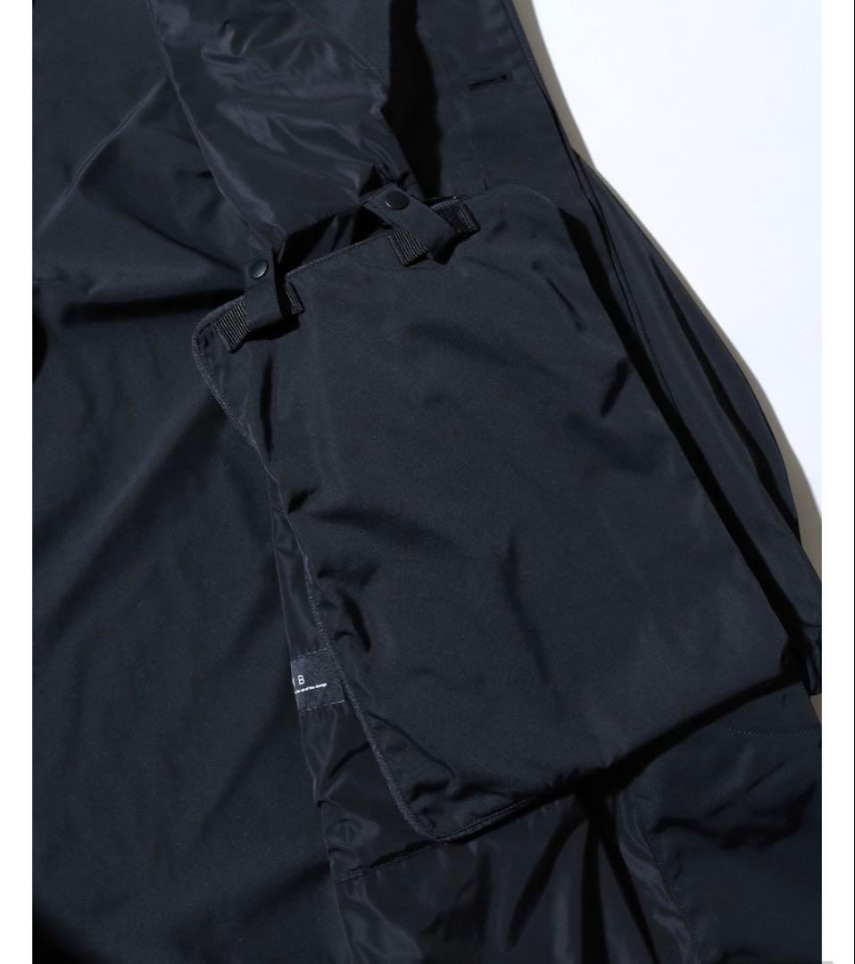 未使用品 MBハイエンドレインコートwithバッグ ブラック ソロテックス