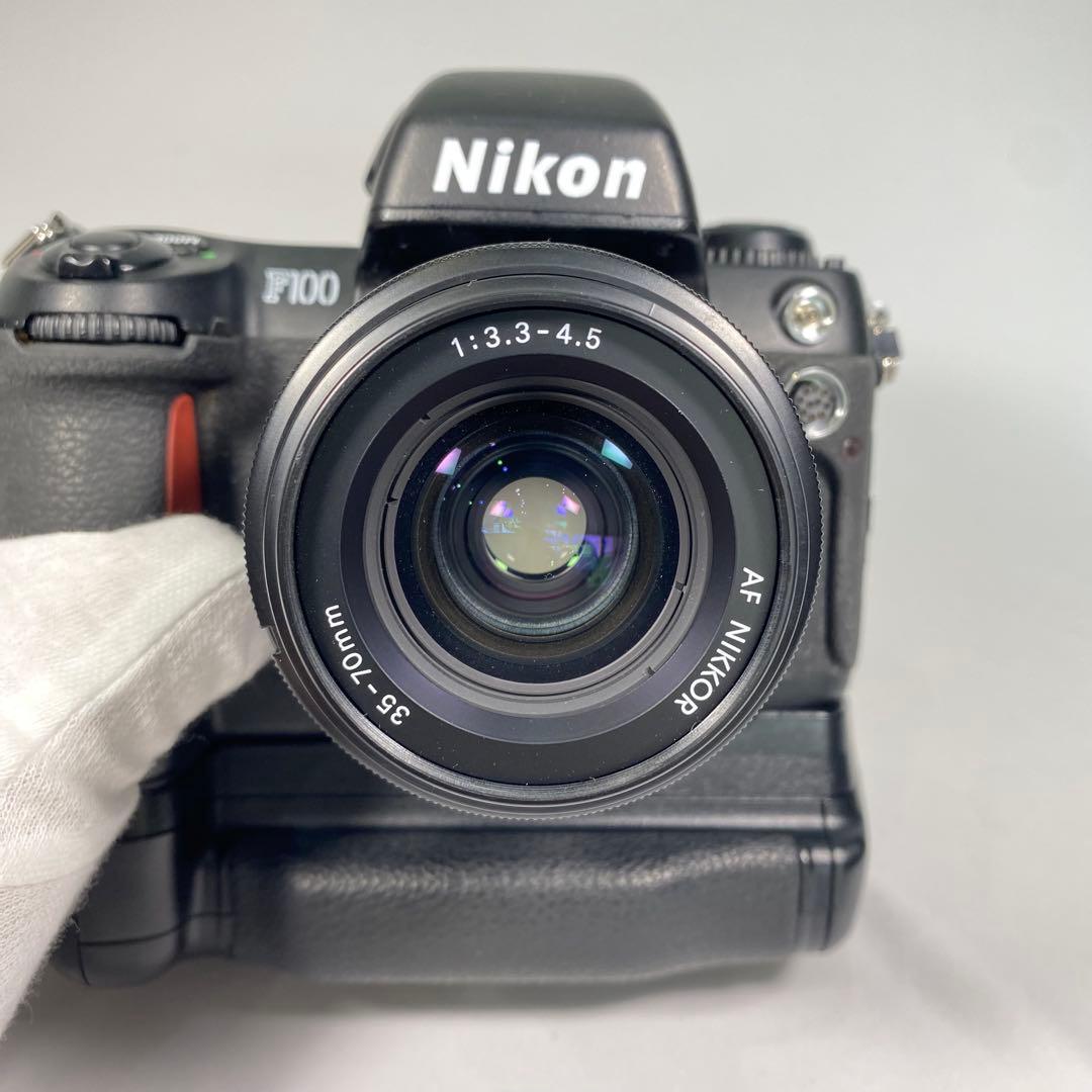 Nikon ニコン F100 MB-15 AF 35-70mm ズームレンズ付き