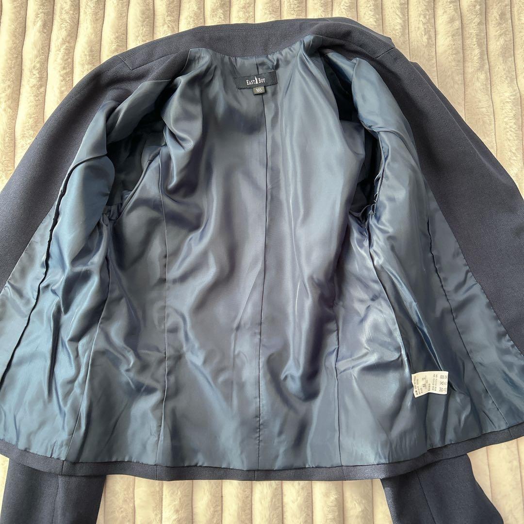 【未使用品✨】イーストボーイ フォーマル　スーツ 女の子 卒業式　165 紺