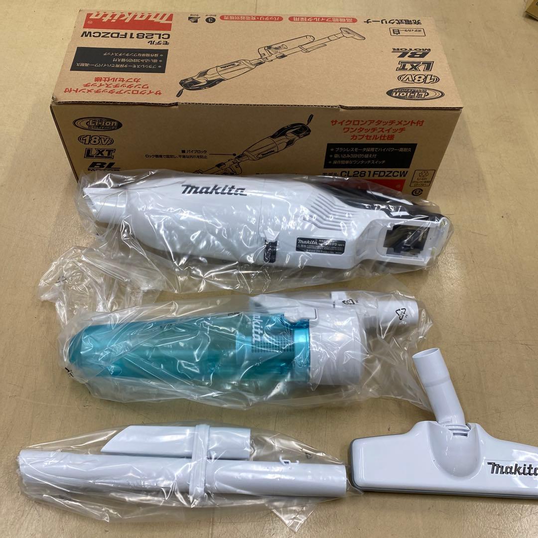 makita コードレス掃除機 CL281FDZCW 本体