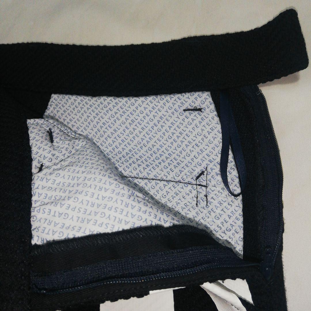 PEARLY GATES ゴルフウェア スカート ビッグロゴ 黒 パーリーゲイツ