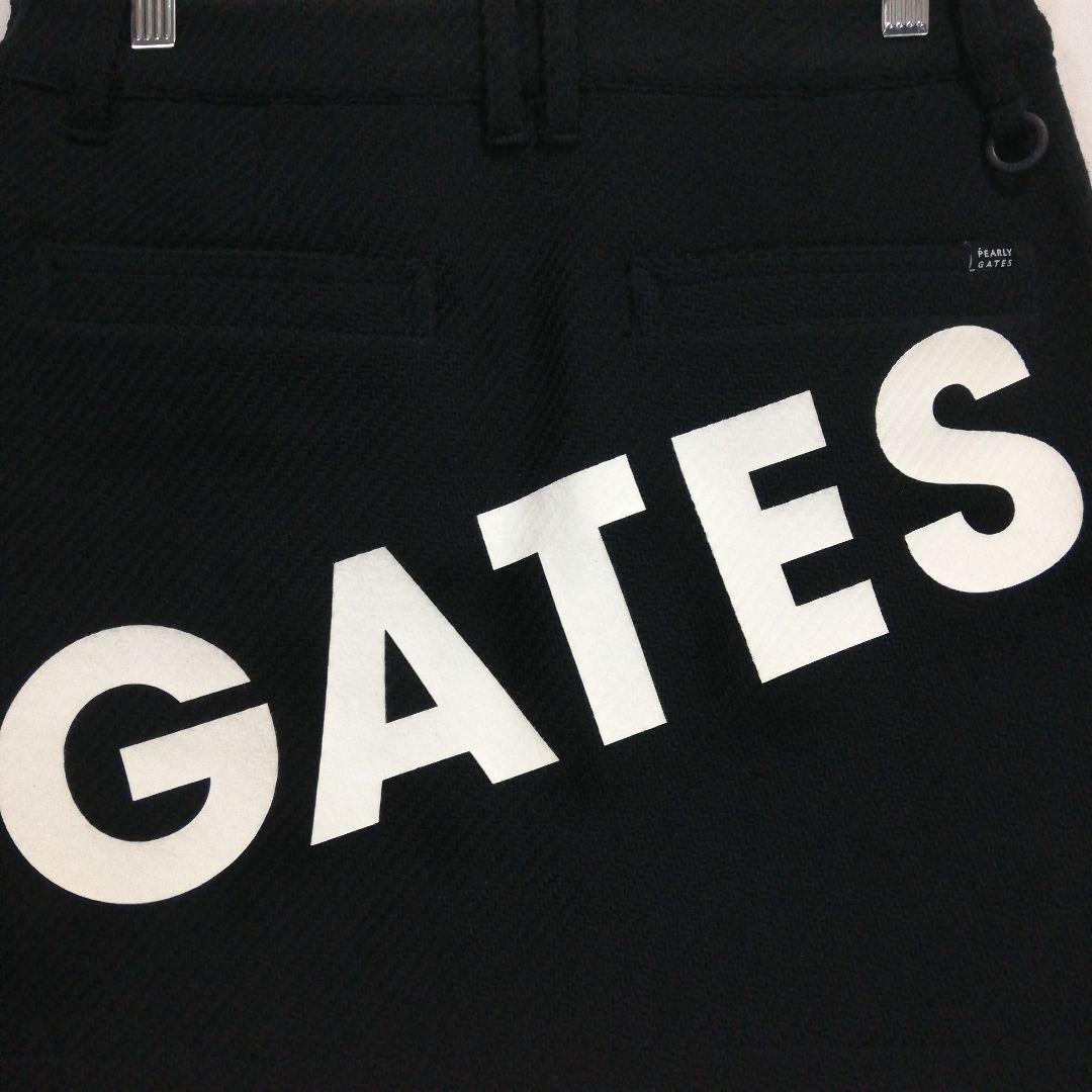 PEARLY GATES ゴルフウェア スカート ビッグロゴ 黒 パーリーゲイツ
