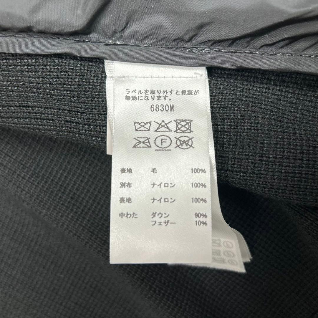 極美品   カナダグース ニットダウン 6830M