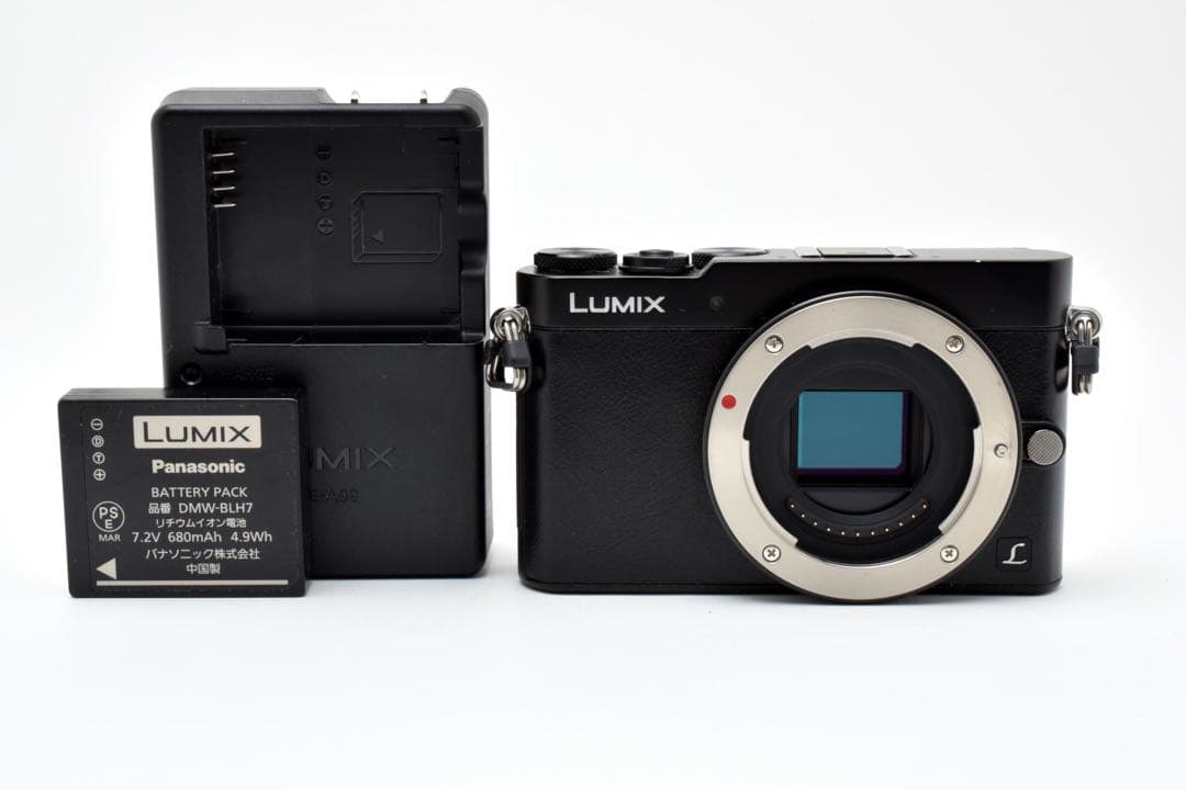 Panasonic LUMIX DMC-GM5 ブラック 本体とバッテリー