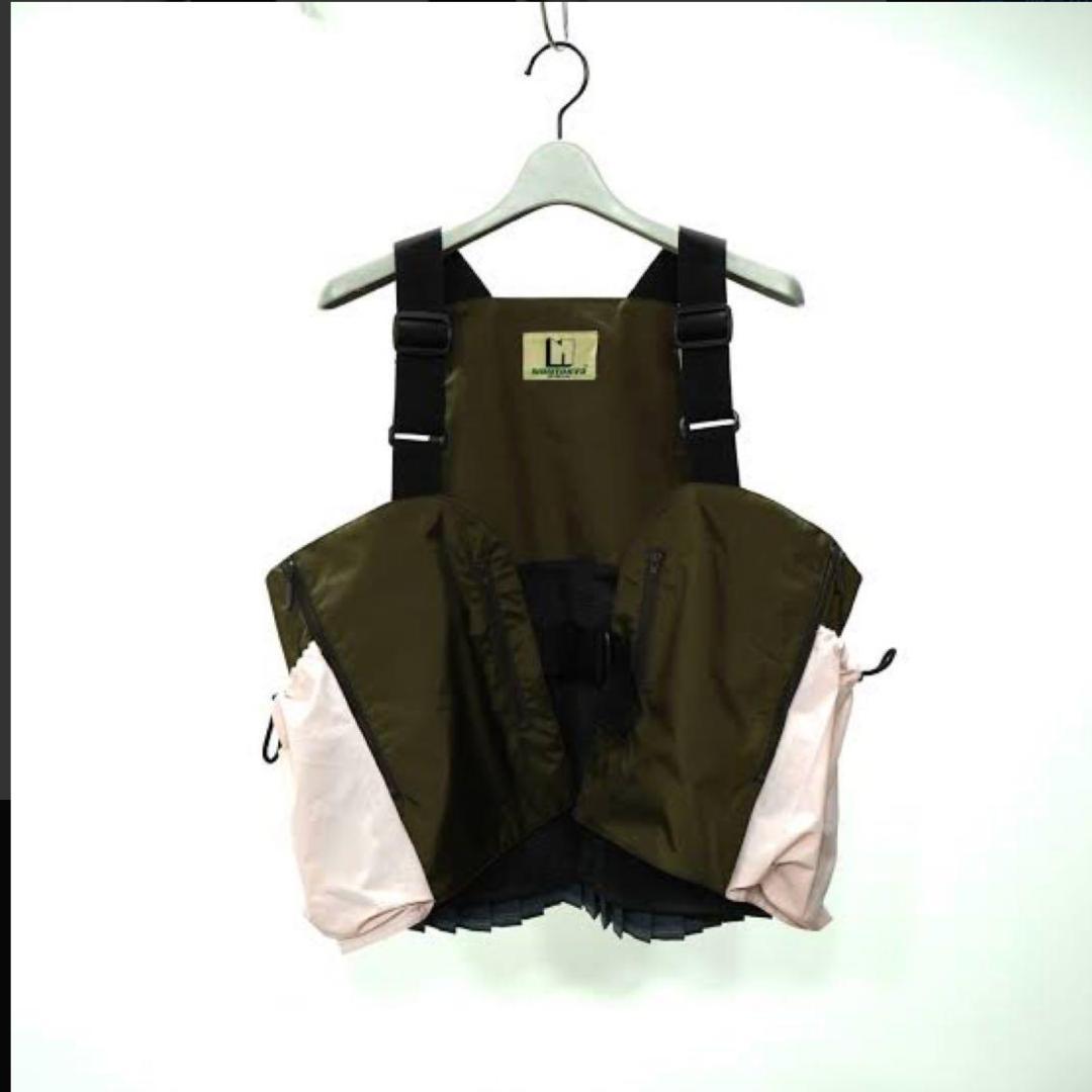 【美品】NONTOKYO ノントーキョー　UTILITY VEST カーキ