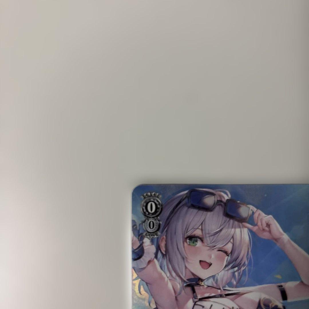 7*0様 ヴァイスシュヴァルツ 眩しい日差しの下で 白銀ノエル SP 箔押しサイ