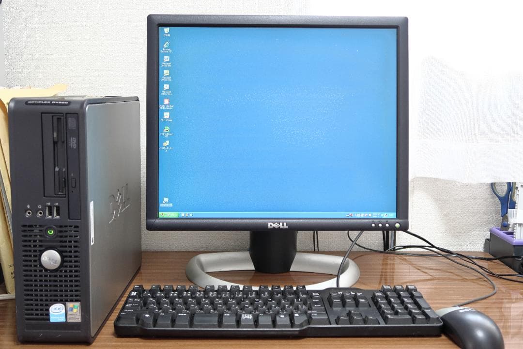 ディスクトップPC　OptiPlex GX520でWin XP Pro. SP3