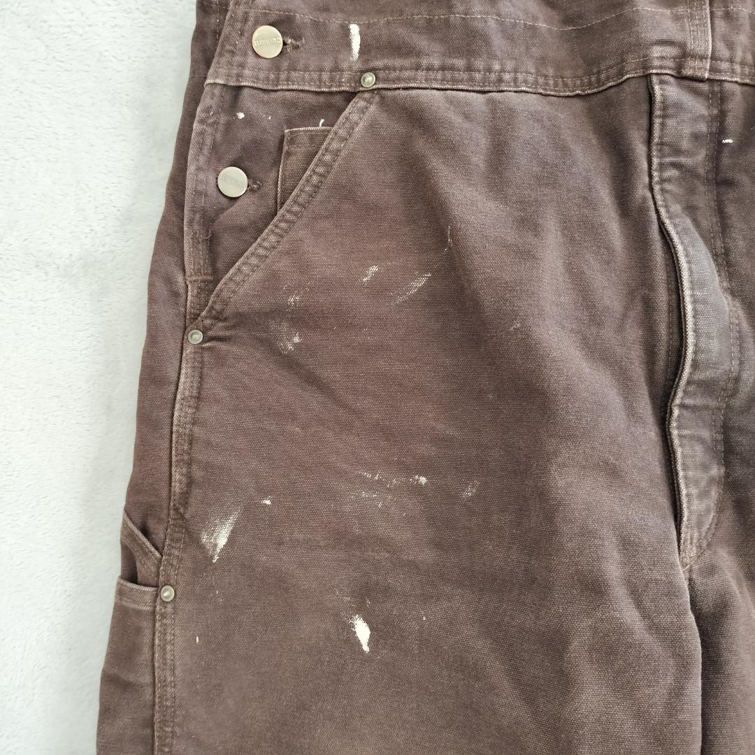 やなさん^_^USA製 00s カーハート ダブルニー オーバーオーR27