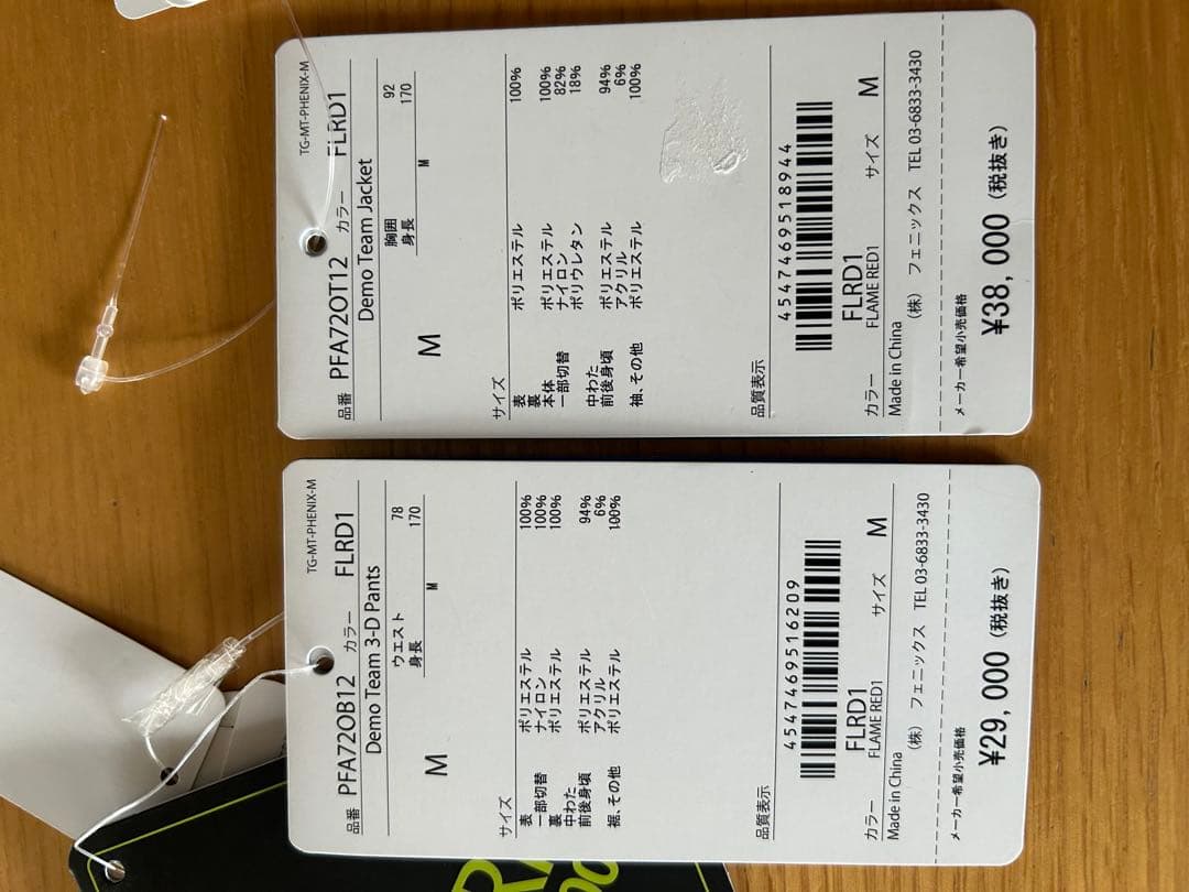 ⭐︎専用です⭐︎Phenix スキーウェア デモ　Mサイズ