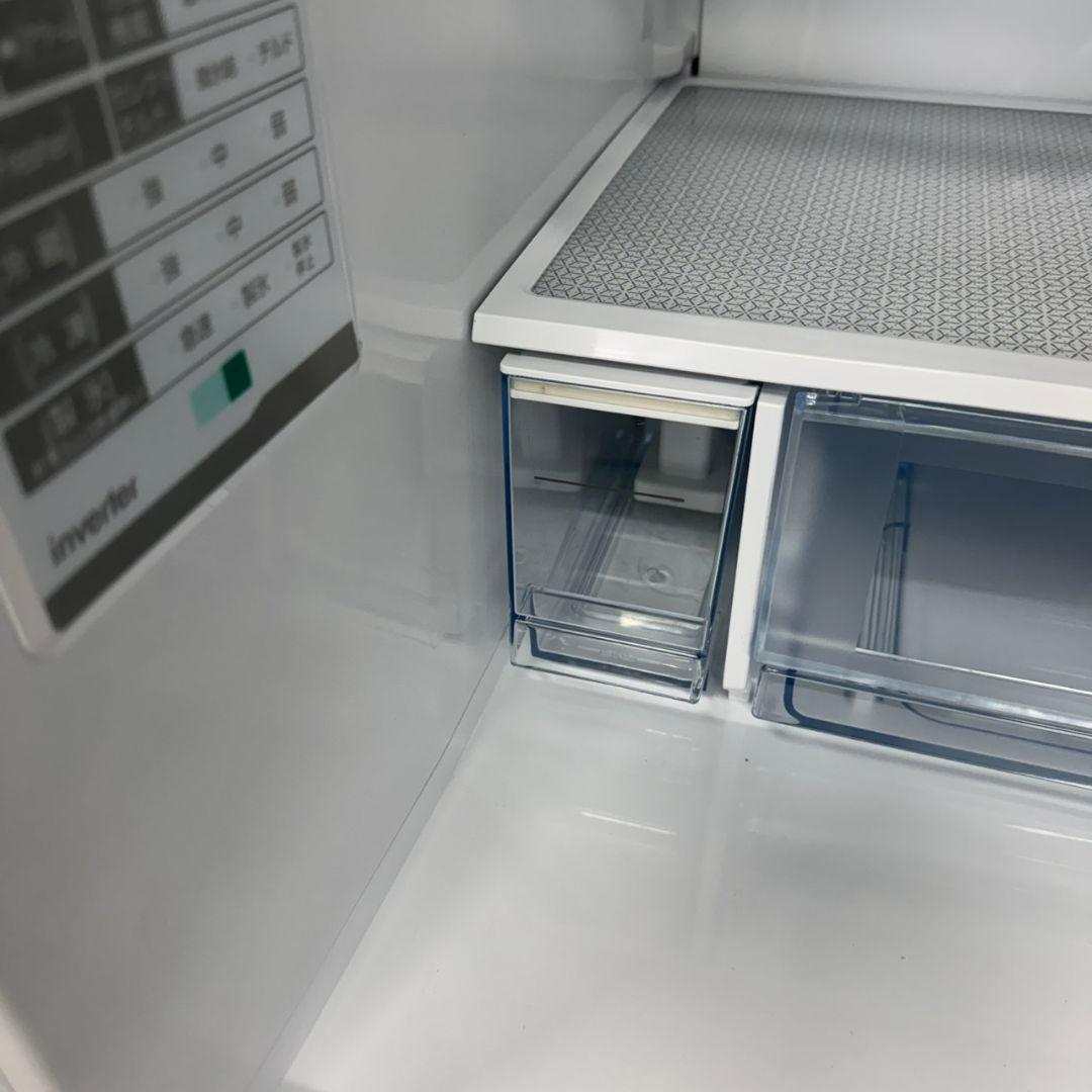 336 一都三県配送　大型冷蔵庫　300L〜400L　右開き　極美品　自動製氷機