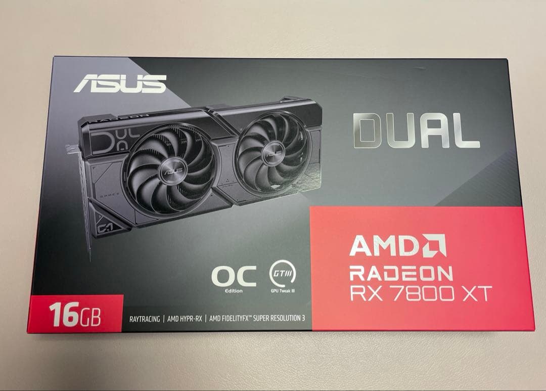 Y*☆様 ASUS DUAL Radeon RX 7800 XT OC 16GB