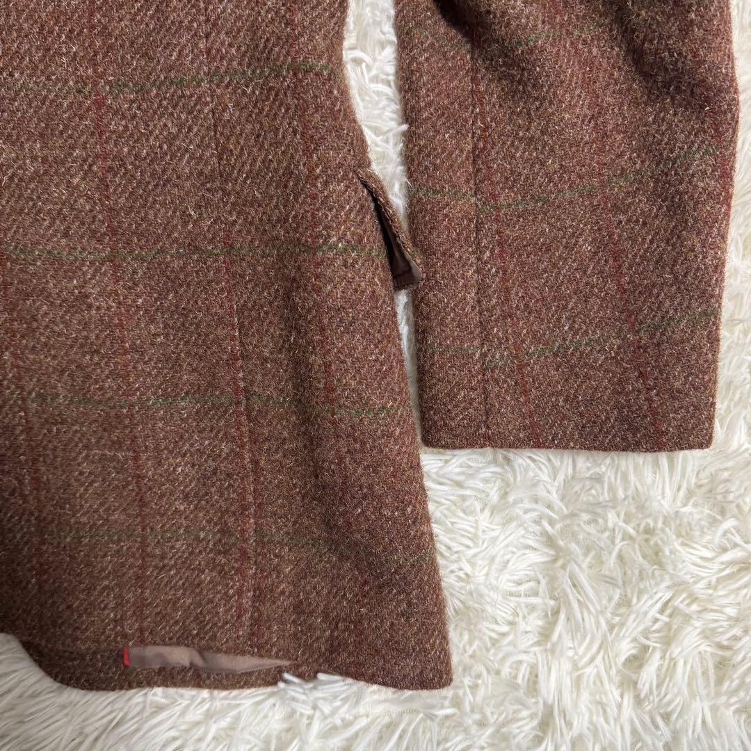 【希少色】ハリスツイード J.PRESS テーラードジャケット ヘリンボーン S