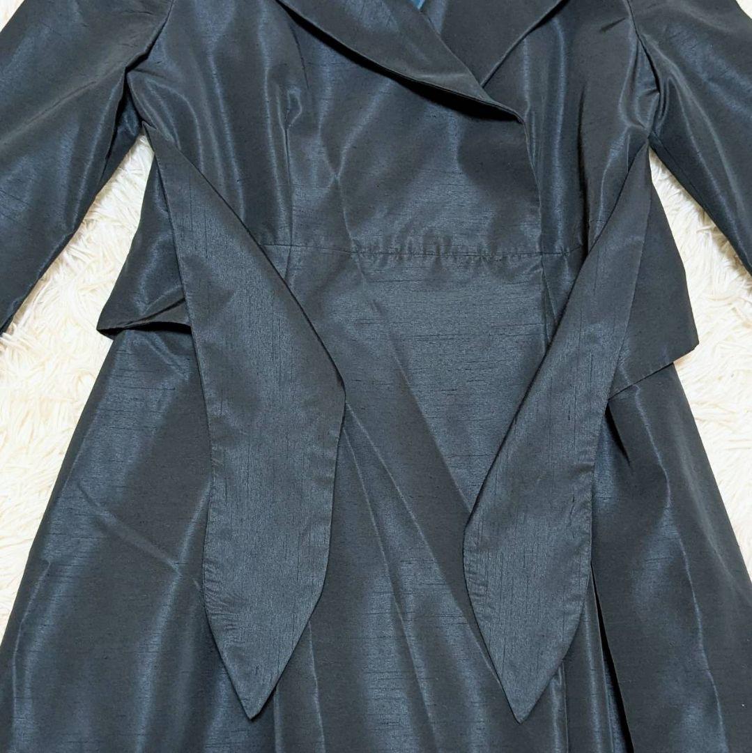 ✨美品✨ シビラ マキシ丈 ワンピース リボンベルト 深緑 M