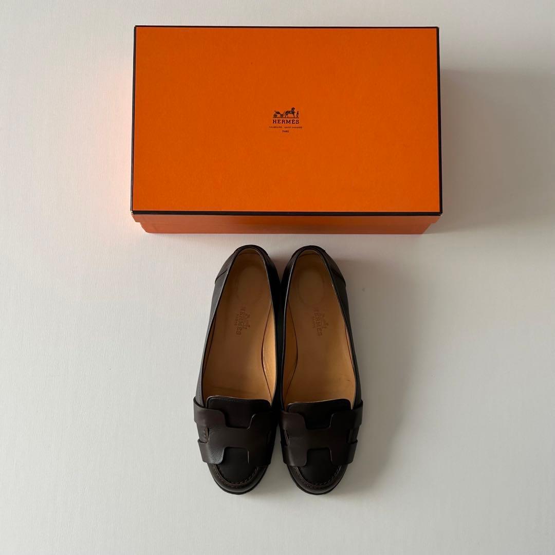 HERMES ローファー　36 1/2