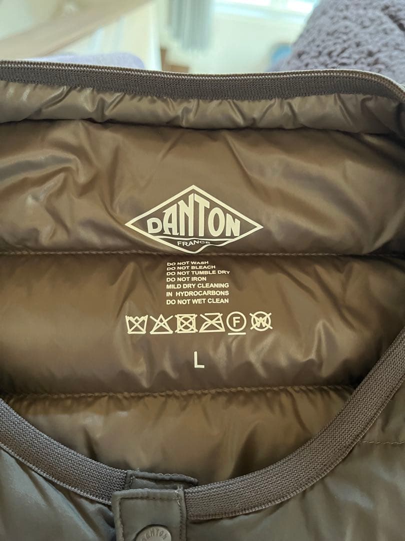 ひおたん DANTON インナーダウン L IRON ダントン