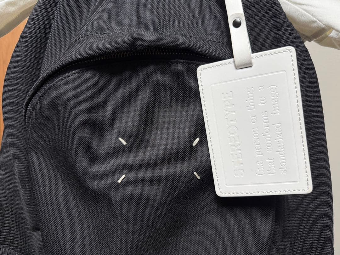 【Maison Margiela】STEREOTYPE バックパック 黒