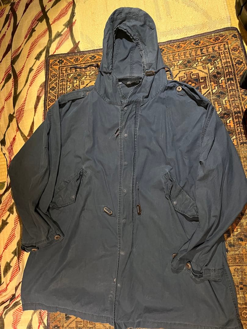 XL 90s polo M-51型 ラルフ モッズコート ミリタリー　ネイビー