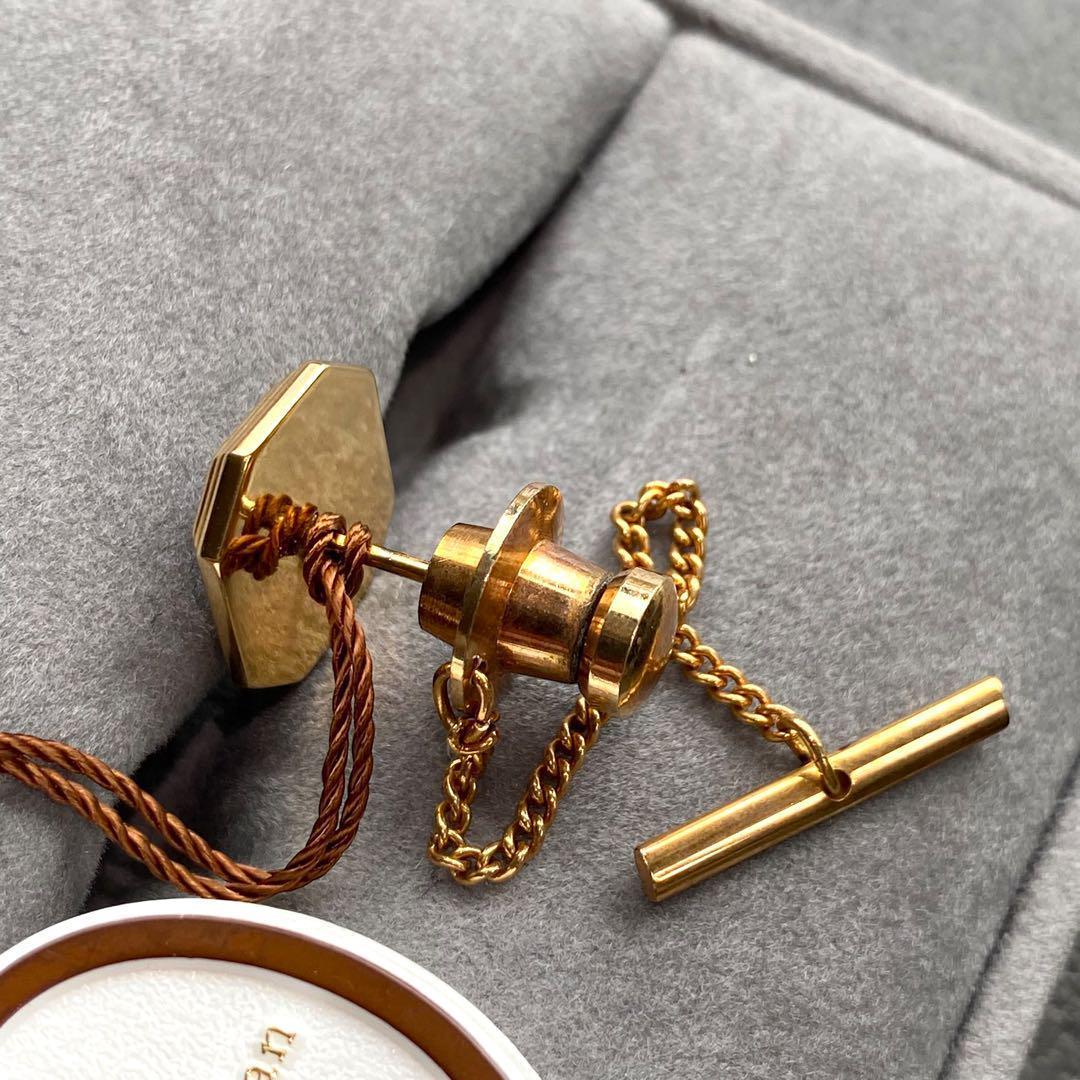 【未使用タグ付き】DIOR カフリンクス　ネクタイピン　２点セット