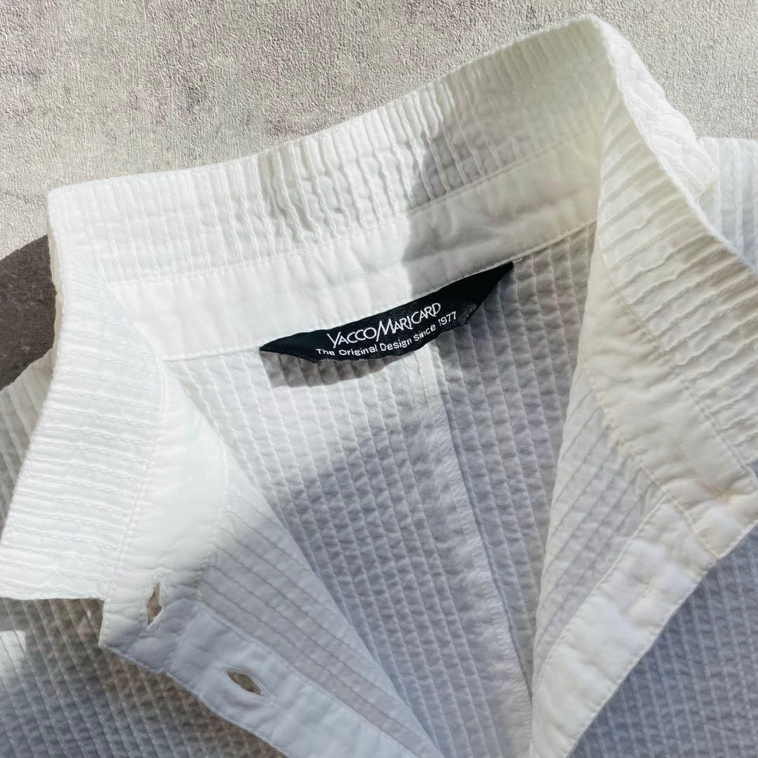 新品未使用タグ付き✴︎ヤッコマリカリド シャツ チュニック ワンピース ホワイト