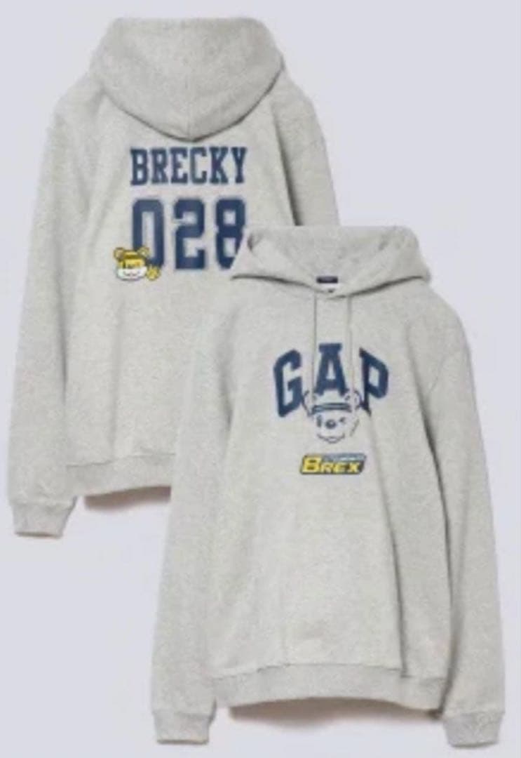 期間限定値下げ ブレックス GAP コラボ パーカー L