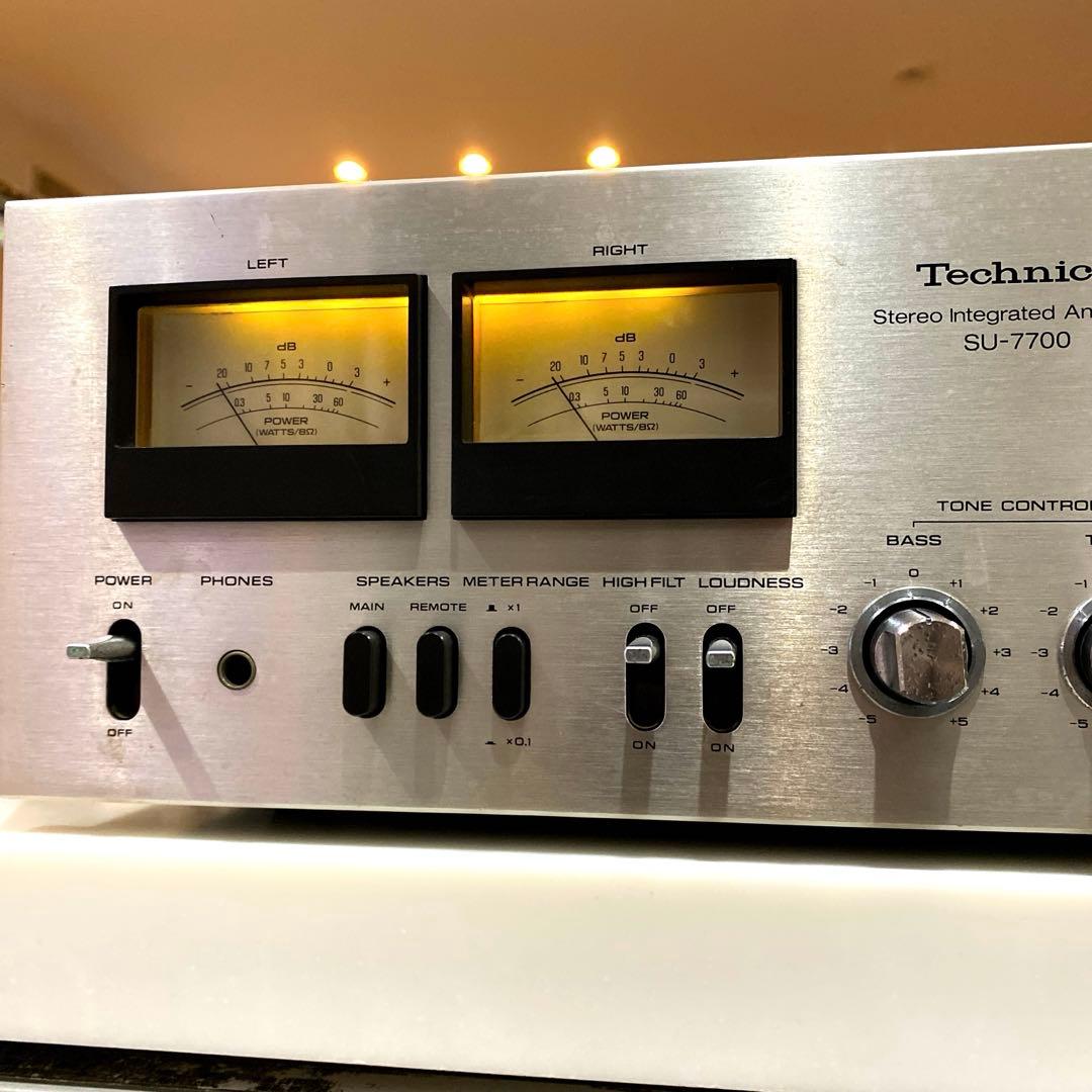 Technics プリメインアンプ SU-7700 テクニクス 動作品