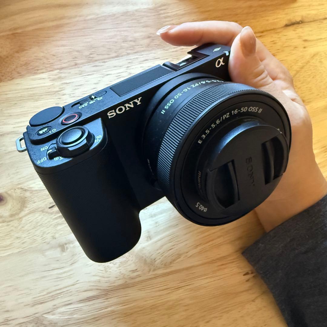 【最終お値下げ】SONY ZV-E10 II＋シューティンググリップ+レンズ保護