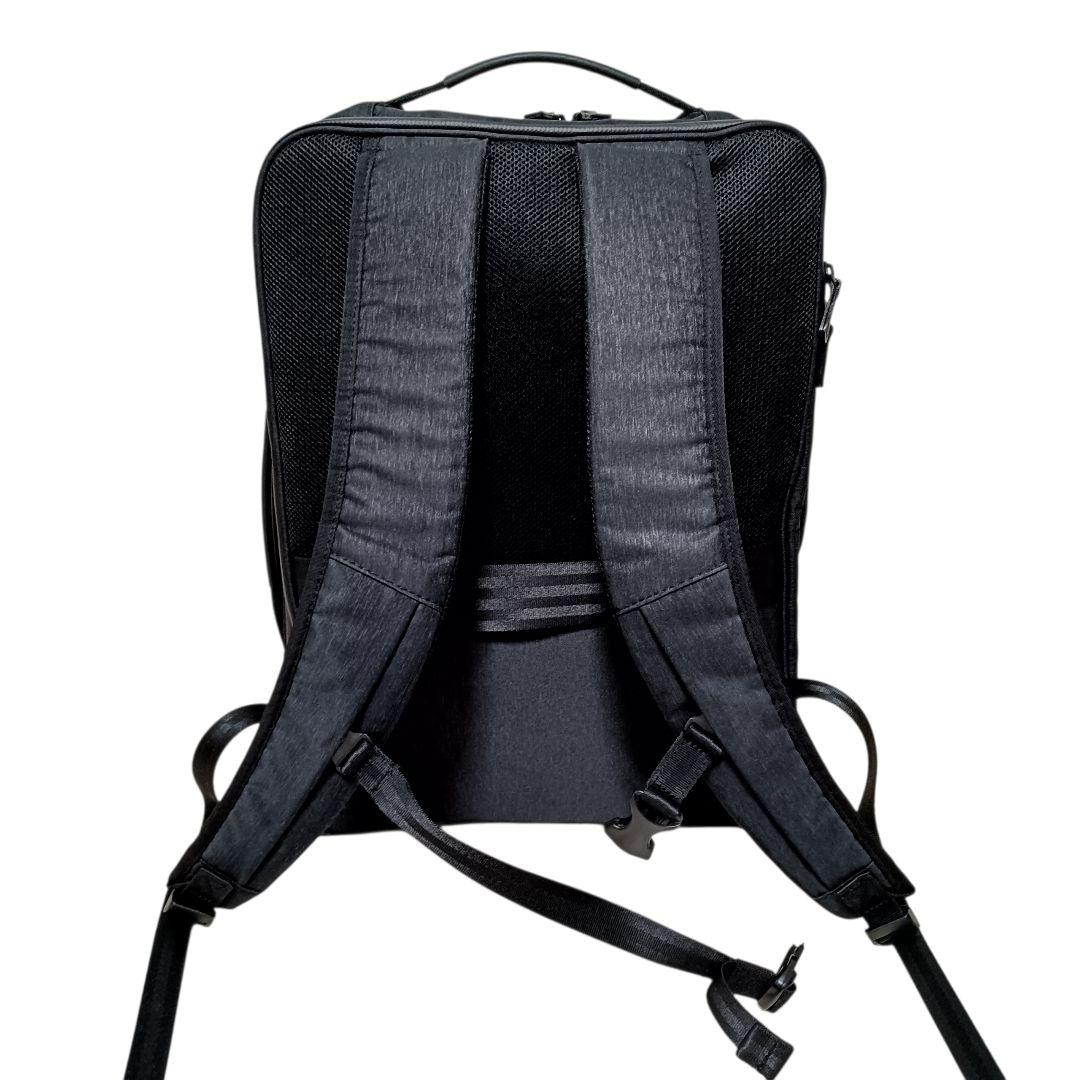 【極美品】エースジーン ガジェタブルヘザー2 リュック バックパックブラック