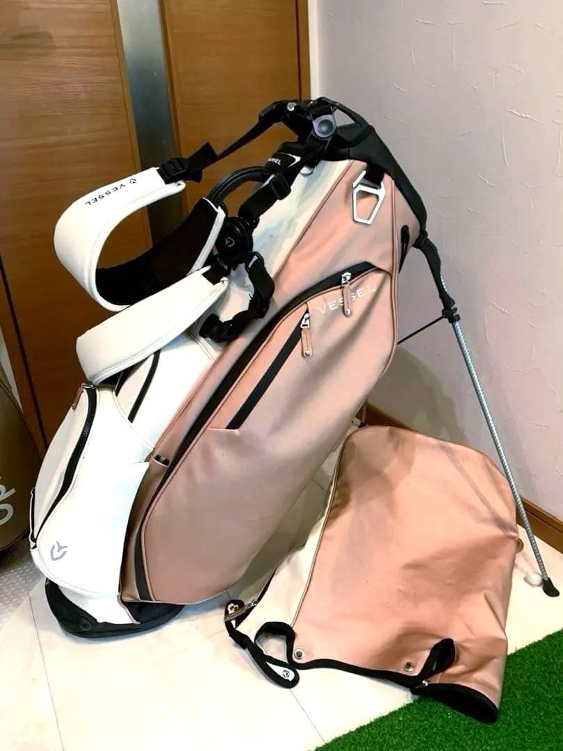 希少カラー　良品　ベゼル　キャディバッグ　VESSEL PLAYER 3.0