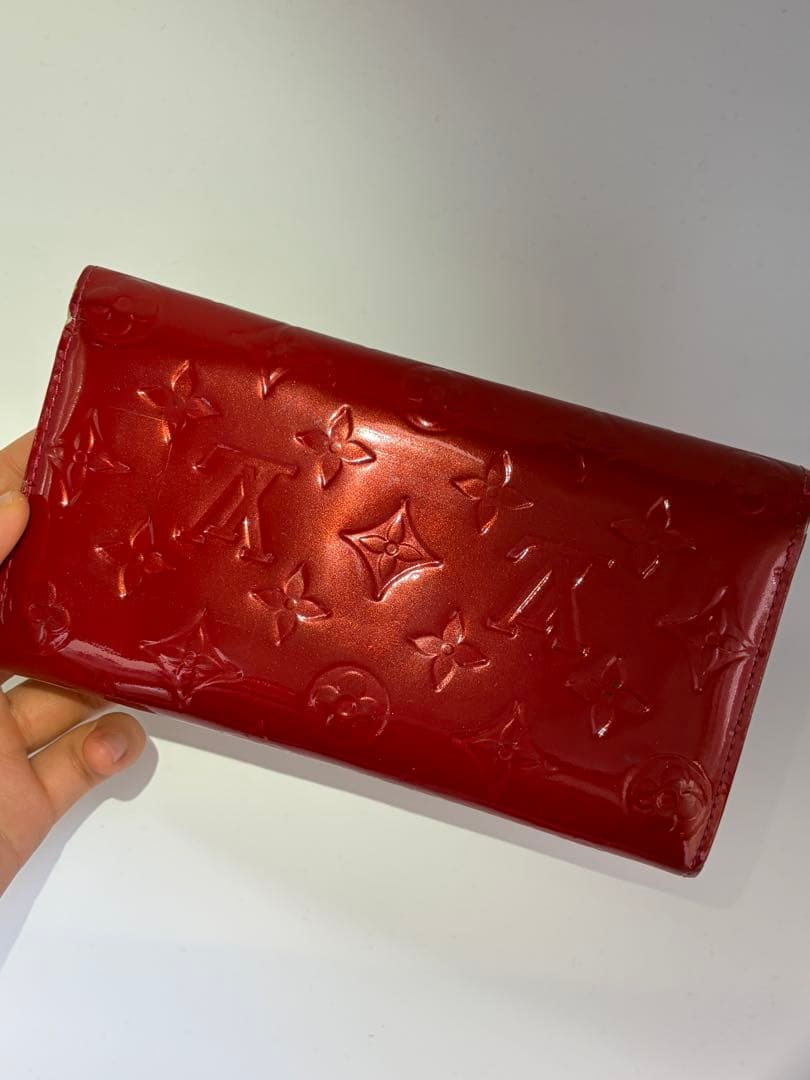 LOUIS VUITTON モノグラム　ヴェルニ　長財布