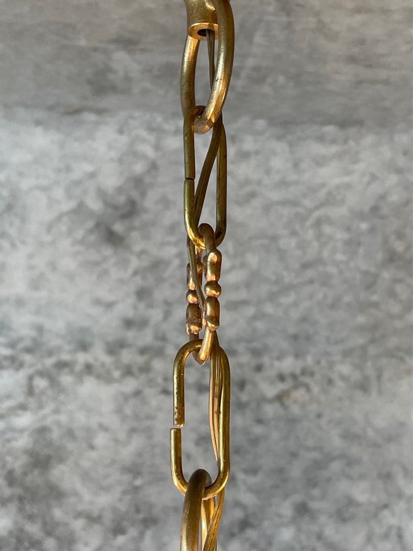 4-1. フランス アンティーク シャンデリア 4灯 キャンドル 吊り下げ