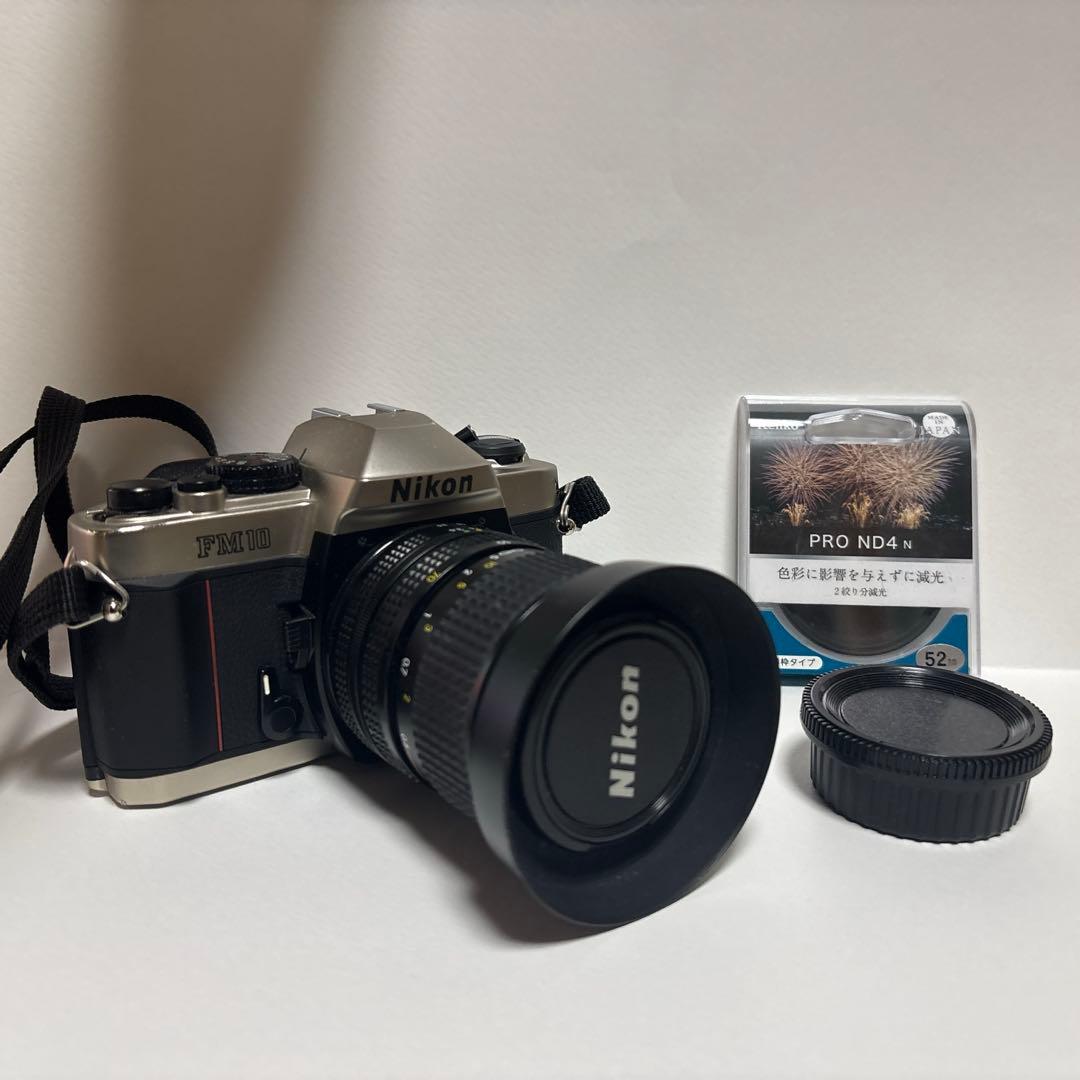 動作確認済・付属品あり】Nikon FM10 フィルム一眼