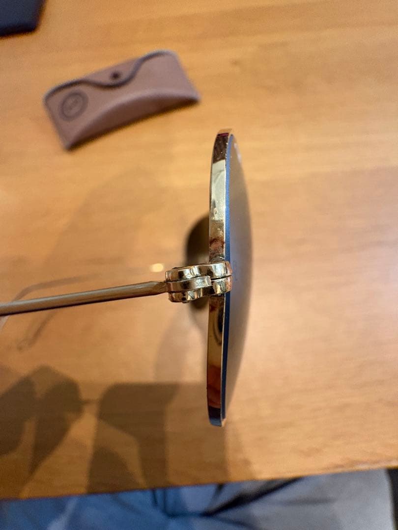 廃盤　B&L Ray-Ban Aviator サングラス ミラーレンズ 62mm