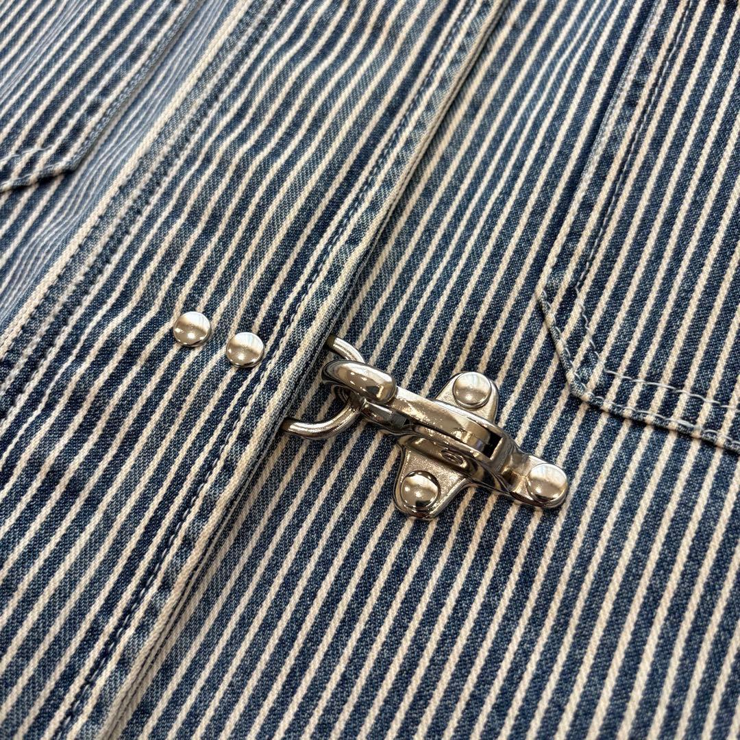 【希少】RALPH LAUREN ファイヤーマンコート ヒッコリー L