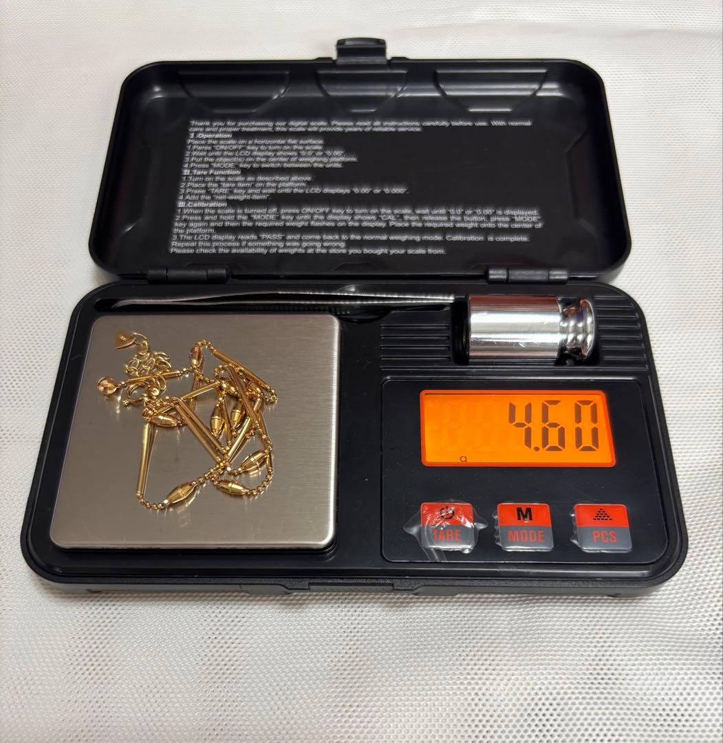 K18YG ネックレス❣️花花